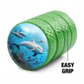 Coral Reef Dolphin And Shipwreck Valve Stem Caps For Tire Rim Wheel Aluminum Green