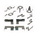 Front Disc Brake Caliper Hardware Kit For Chevy Sprint 1990 1991 Gold Classification Steel With Clips Regular Service Grade