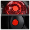 Acanii Replacement For Nissan Altima1998 1999 2000 2001 Black Rear Tail Lights Brake Lamps Assembly Pair Left Right