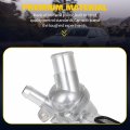 Ocpty Thermostat Housing Fit For Chevrolet Impala 2014 For Malibu 2013-2014 Cobalt 2008-2010 Engine Coolant Assembly Replaces