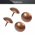 Mromax 35pcs 0 75 Head Dia Iron Upholstery Nails Tacks Antique Metal Round Thumb Push Pins For Furniture Decoration Chair