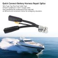 Quick Connect Battery Harness Repair Splice Stable Connection Enhanced Safety With High Strength Materials For 2 And 1 Gauge