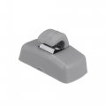 X Autohaux Gray Car Plastic Sun Visor Hook Clip Bracket Retainer 3b0857561a For Vw Golf Gti Jetta Mk4 Passat B5 B6 Touran Polo