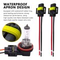 Pigtail Female S-h11 Head Light Low Beam Bulb Fit For Dodge Grand Caravan Sxt Plus Mini Passenger Van 4-door 3 6l 3604cc 220cu