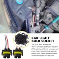 Pigtail Female S-h11 Head Light Low Beam Bulb Fit For Dodge Grand Caravan Sxt Plus Mini Passenger Van 4-door 3 6l 3604cc 220cu