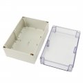 Uxcell 9 4 X6 3 X4 7 240mmx160mmx120mm Abs Junction Box Electric Project Enclosure Clear