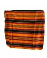 Black Motorcycle Belt With Blanket Holder Biker Mexican Hand Made Real Leather Includes Sarape Bike Red And Yellow 