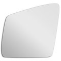 Heated Flat Mirror Glass With Back Plate For Mercedes-benz G Gl Gle Gls Ml R350 Class Driver Side View Left Lh 