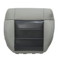 Driver Leather Bottom Seat Cover Dark Gray Med Slate 2 Tone For Jeep Wrangler Rubicon 2008 2009 2010 2011 2012 