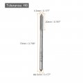 Uxcell Chucking Reamers 4 5mm H8 Metric Machine Reamer Drill Bit For Metal Wood Hole Reaming Straight Flute M35 High Speed