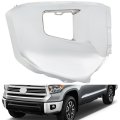 Front Bumper End Cap Chrome Passenger Side With Parking Replacement For Tundra 2014 2015 2016 2017 2018 2019 2020 2021 