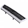 Hecasa Front Grille Compatible With 1996-1998 Toyota 4runner 5311135340 To1200202 Bumper Grill Plastic Abs Chrome Silvery Black