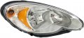 Evan Fischer Headlight Set For 2006-2010 Chrysler Pt Cruiser Assembly With Bulb Left And Right