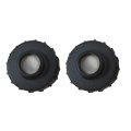 2 Pack Black Bump Knob 153066 791-153066 791-153066b For Ryobi Ryan And Troy Bilt Handheld Trimmers Size 5 16-18 