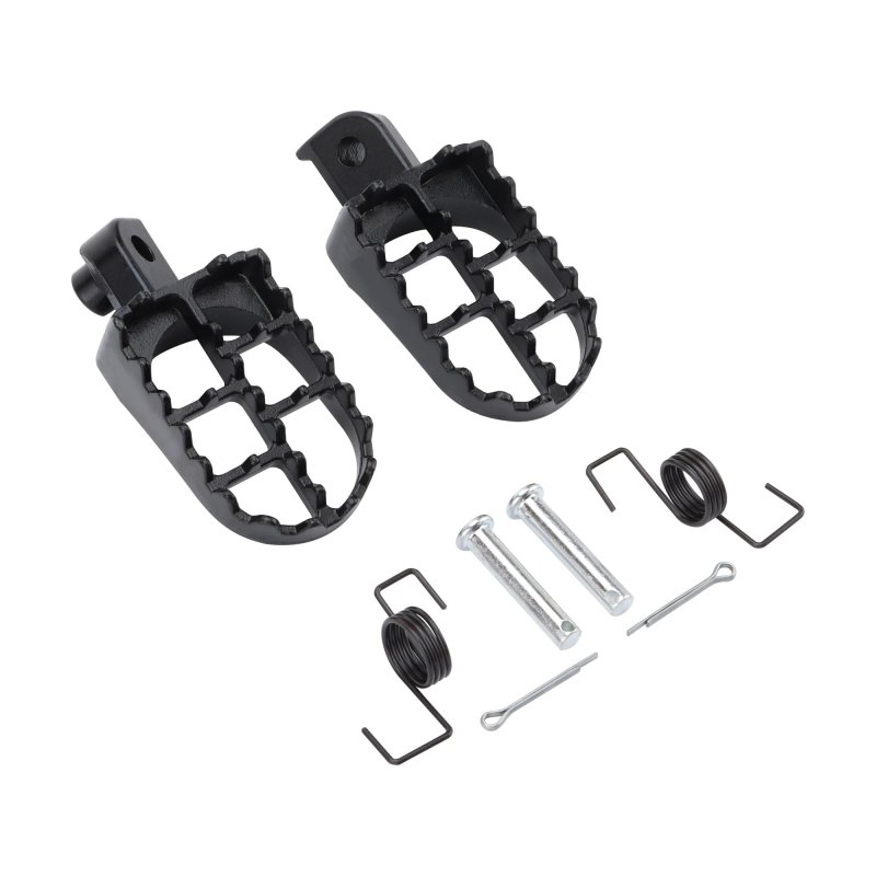 8mm Foot Pegs Aluminium Rest Replacement For 50cc 70cc 90cc 110cc 125cc Taotao Dirtbike Motocross Mx Pegs-pw50 Pw80 Ttr90