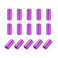 15 Pcs M3x12mm Round Aluminum Standoff Column Spacer Female Purple For Drone Fpv Quadcopter Racing Rc Multirotors Parts Diy 