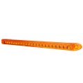 16in 23 Diodes Id Bar Stop Brake Turn Trailer Marker Light Amber Lens Universal Waterproof Clearance Side Lights For Truck Rv
