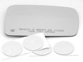 06-10 Jeep Commander Heated Right Passenger Replacement Mirror Glass Lens With Adhesive Usa