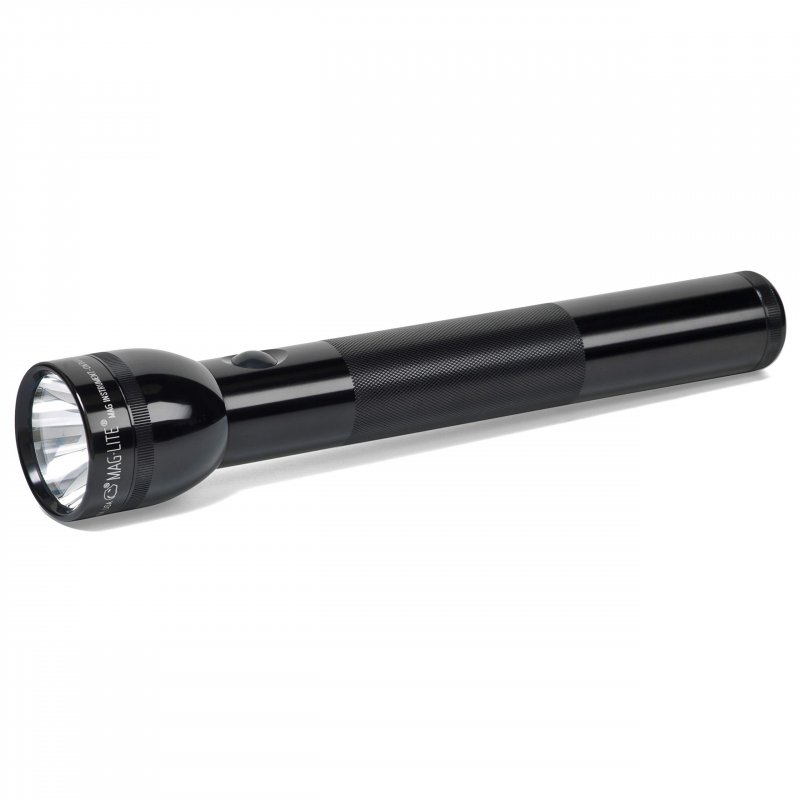 Maglite Heavy-duty Incandescent 3-cell D Flashlight In Display Box Black