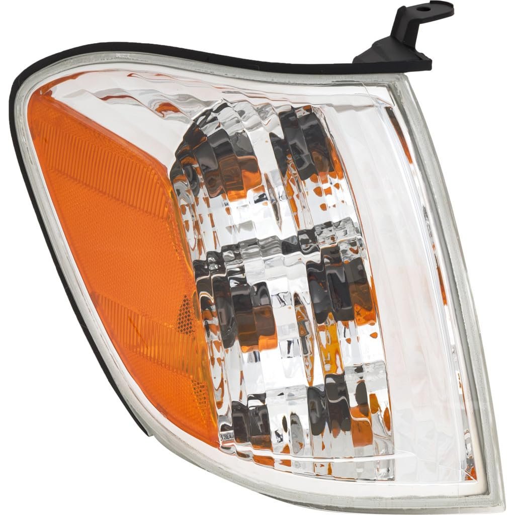 Toyota Sequoia Turn Signal Light 2005 2006 2007 Passenger Side Front Halogen Amber Clear Lens Limited Sr5 Double Cab To2531147