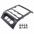 Black Dash Radio Climate Bezel Center Trim Panel 