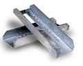 81200 10 In Bolster Bracket Pair Silver Wall Mount Auto Accessory 