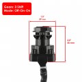Caltric Ignition Key Switch Bombardier Compatible With Can-am Traxter Autoshift Xt 2001 2002