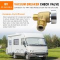 Brass Rv Vacuum Breaker Check Valve 571-vac-chk-a Camper Trailer Flusher Compatible For Montana 2007 Fifth Wheel For Keystone