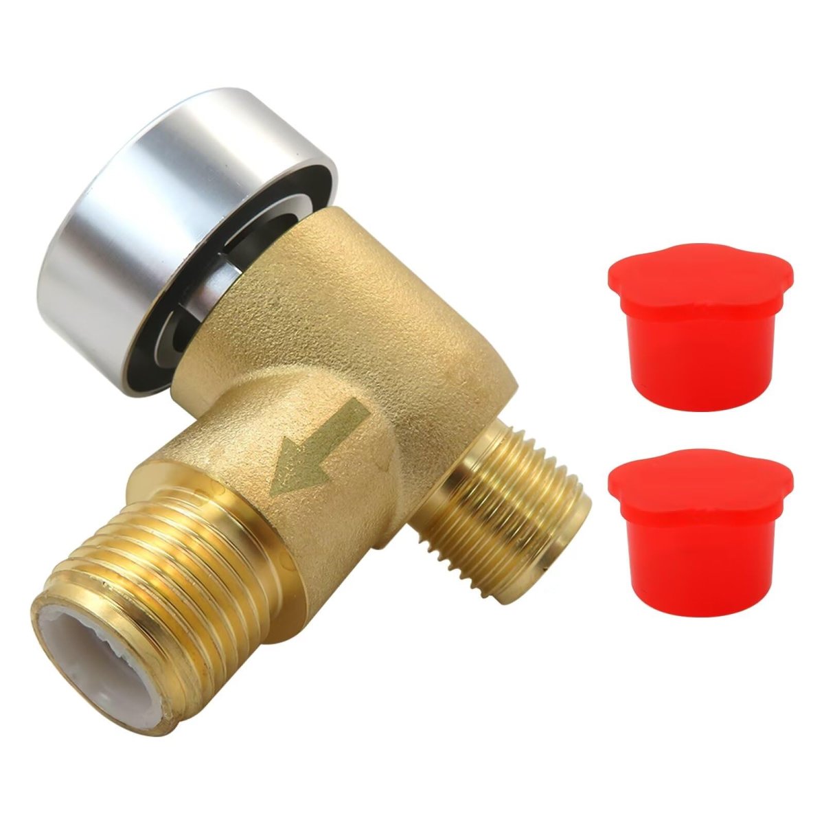 Brass Rv Vacuum Breaker Check Valve 571-vac-chk-a Camper Trailer Flusher Compatible For Montana 2007 Fifth Wheel For Keystone