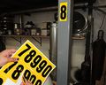 Stick On Vinyl Lettering Numbers Self Adhesively For Signs Boats Office 1 Inch Waterproof Individual Stickers Black White 
