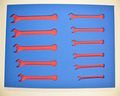5s Tool Box Shadow Foam Organizers 2 Color Custom Size 16 625 X 22 25 Blue Top Red Bottom 