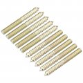 M8x75mm Hanger Bolts 48pcs Double Ended Thread Dowel Screws For Wood Furniture 