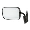 Driver Side Door Mirror For Dodge Ram 1500 2500 3500 4000 1994 1995 1996 1997 Manual Black Replacement Ch1320114 55022241 