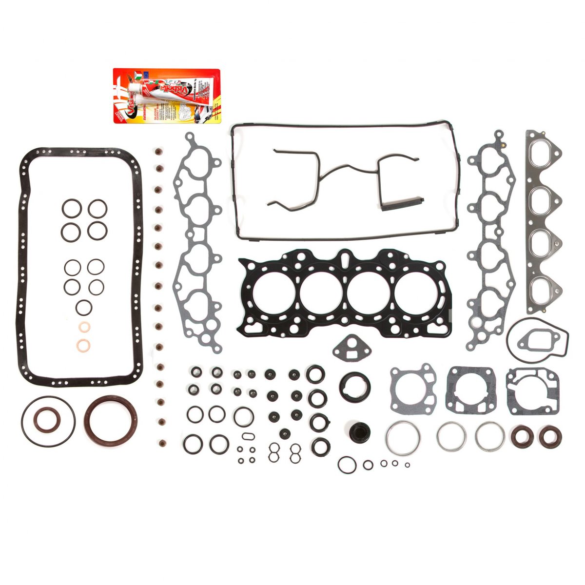 Domestic Gaskets Engine Rering Kit Fsbrr4011 For 1 Acura Integra B18a1 B18b1 Full Gasket Set 50mm 0 020 Oversize Main Rod