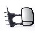 Fit System 61201f Ford Econoline Passenger Side Oe Style Extendable Replacement Towing Mirror