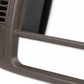 G-plus Center Dash Radio Bezel Brown Compatible With 1997-2003 Ford F150 Expedition