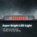 Led 3rd Brake Light For 1993-2011 Ford Ranger Fit 1999-2016 F250 350 450 550 Super Duty Smoky Lens Chrome Housing