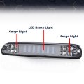 Led 3rd Brake Light For 1993-2011 Ford Ranger Fit 1999-2016 F250 350 450 550 Super Duty Smoky Lens Chrome Housing