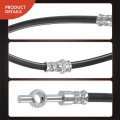 A-premium Rear Driver Or Passenger Brake Hydraulic Hose Compatible With Select Hyundai Models Santa Fe 2001 2002 2003 2004 2005