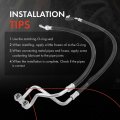 A-premium A C Suction And Discharge Line Hose Assembly Compatible With Chevrolet S10 Blazer Gmc Jimmy Sonoma Isuzu Hombre