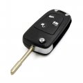 Uxcell Car Replacement Key Fob Shell Case For Ford Mondeo Fiesta Focus 3 Button Black