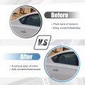 X Autohaux 1 Pair For Nissan Sentra 2013-2019 Rear Side Window Louvers Air Vent Scoop Streamline Shades Cover Blinds Decorative