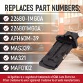 Mass Air Flow Sensor Assembly Compatible With Infiniti Nissan Vehicles 2012-2017 M35h Q50 Q70 Qx60 Altima Sentra Pathfinder 1