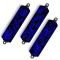 Vps Shock Cover For Yamaha Yfz450 Banshee Warrior 350 Yfz450r Set 3 Blue Color Nd913 