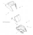 Polaris Atv Pod-hdlght Uppr Pntd N Sunset Genuine Oem Part 5437232-493 Qty 1