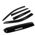 Auto Dynasty For Dodge Journey Jc49 4pcs Window Vent Deflector Rain Guard 38 Inches Sun Roof Visor Dark Smoke 