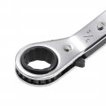 Uxcell Reversible Ratcheting Wrench 3 4-inch X 5 8-inch Offset Double Box End Cr-v