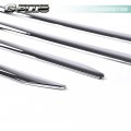 G-plus Body Side Moldings Trim Compatible With 2019-2021 Dodge Ram 1500 Crew Cab Chrome Garnish 4pcs