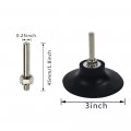 Kingbra 5pcs Disc Pad Holder Universal Quick Replacement 1 2 And 3 With 4 Mandrel Shank For Polishing Sanding Surface
