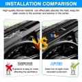 Autorder Custom Fit For Dashboard Cover Mat Jeep Gladiator Jt 2020 2021 2022 2023 Accessories Flannel Nonslip Dash Sunshade